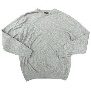 EMI MAGLIA | Men's Crewneck Tan Wool Cashmere Long Sleeve Sweater